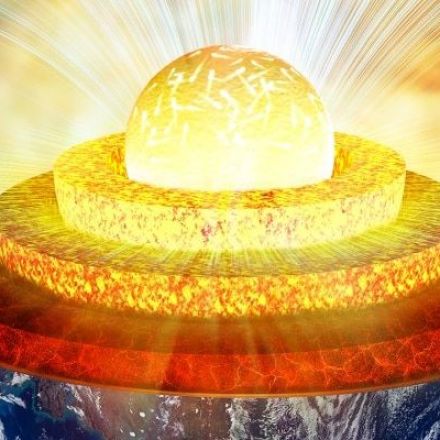 Earth's core is neither solid iron, nor liquid. It's a whole lot weirder