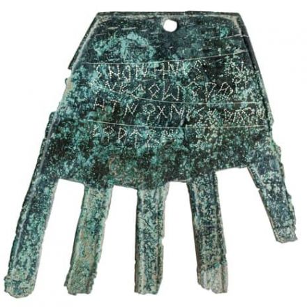 Hand of Irulegi: ancient Spanish artefact could help trace origins of Basque language