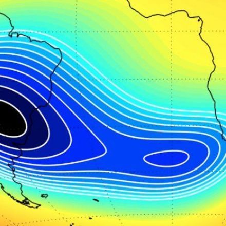 The Mysterious Anomaly Weakening Earth's Magnetic Field Seems to Be Splitting
