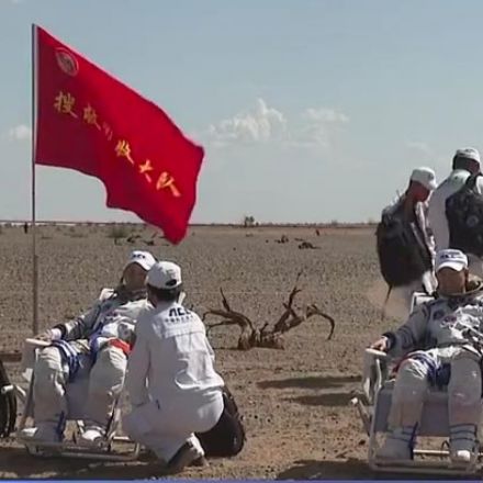 Chinese astronauts land after historic 3-month mission to new space station