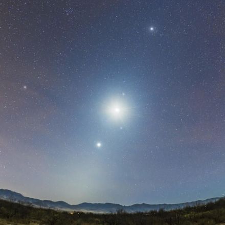 How to spot 5 planets and the crescent moon without a telescope this weekend