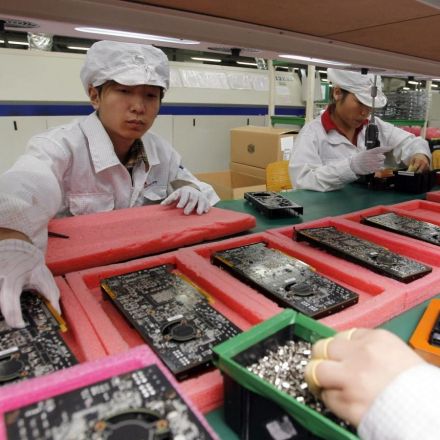 A Chinese iPhone factory worker says he saw a colleague have his pay reduced for spending too much time drinking water, report says