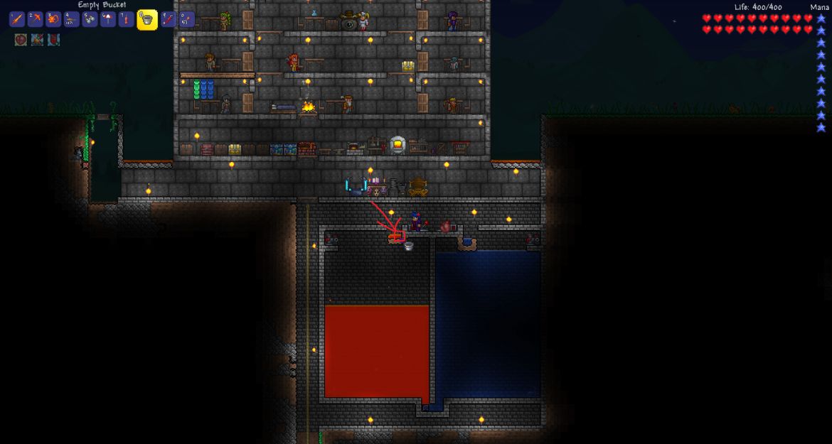 Place the lava here