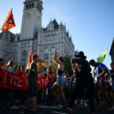‘Shut Down DC’ climate protesters returned to D.C. streets this morning