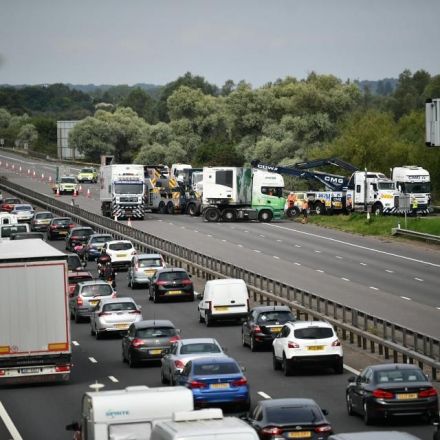 Eight people killed in British motorway crash during holiday weekend