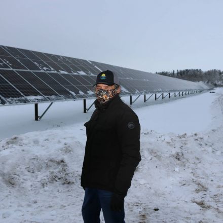 Just north of the oilsands, the largest remote solar farm in Canada is about to power up