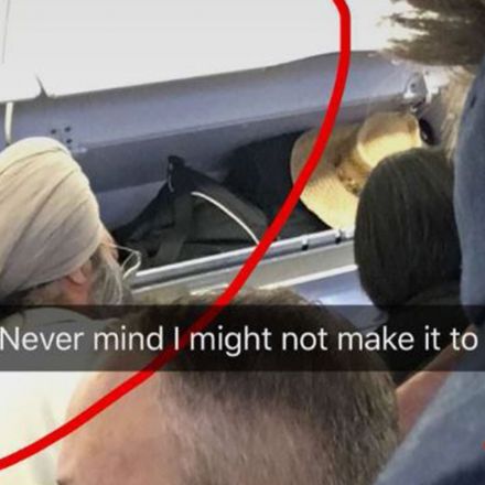 Racist Snapchat story targeting Sikh man on a plane causes outrage