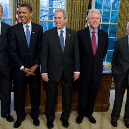All five living former presidents launch joint Harvey relief effort
