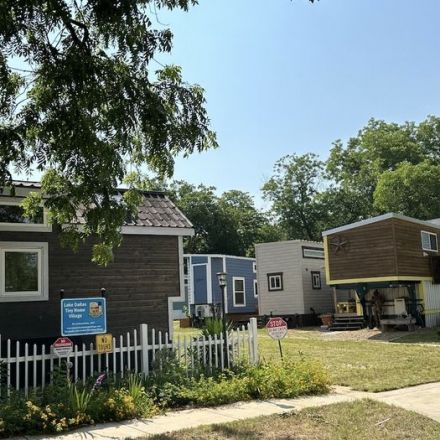 Tiny home villages for homeless veterans are popping up around the country. Congress wants to send up to $100 million to fund more.
