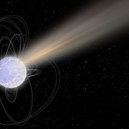 Dead star emits never-before seen mix of radiation