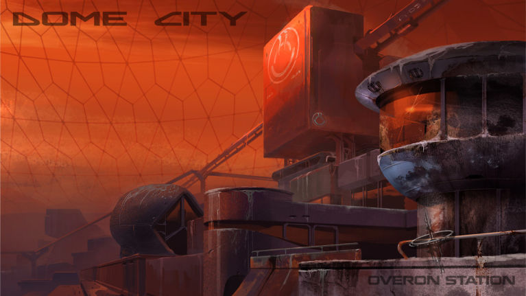 Some art for the upcoming Dome City.