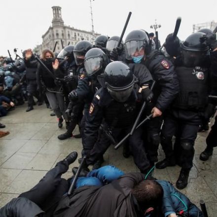 Police arrest over 2,000 at Russia protests backing jailed Kremlin foe Navalny