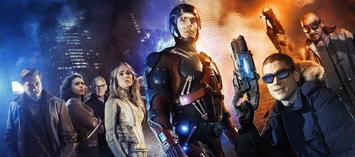 Legends of Tomorrow featuring heroes and villains.  