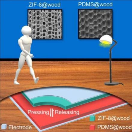 Swiss scientists unveil wood floor that generates power when walked on