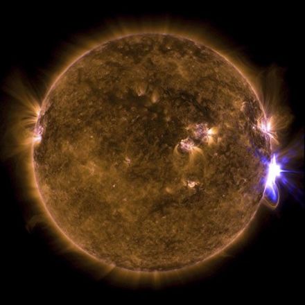 Space Station crew forced to seek shelter during massive solar flare