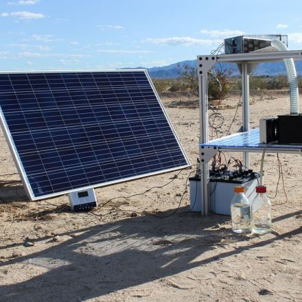 Crystalline nets harvest water from desert air, turn carbon dioxide into liquid fuel