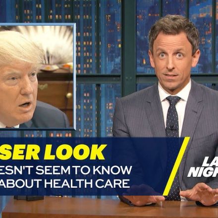 Trump Doesn't Seem to Know Anything About Health Care: A Closer Look