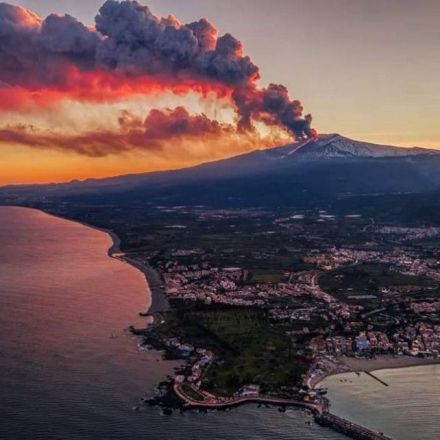 Mount Etna spews smoke and ash in spectacular new eruption