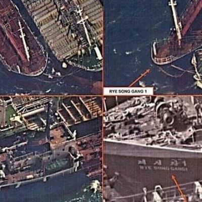 Chinese ships spotted by satellites 'selling oil to North Korea' 30 times since October, despite sanctions