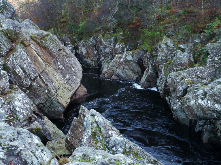 In 1689, during the Jacobite Rebellion, the Battle of Killiecrankie was fought on the northern edge of the village. During the battle, one of Mackay's soldiers, a Donald MacBean, is said to have jumped 18ft across the River Garry to safety at what is now known as the "Soldier's Leap".