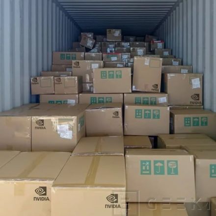 500,000 graphics cards found in an abandoned container
