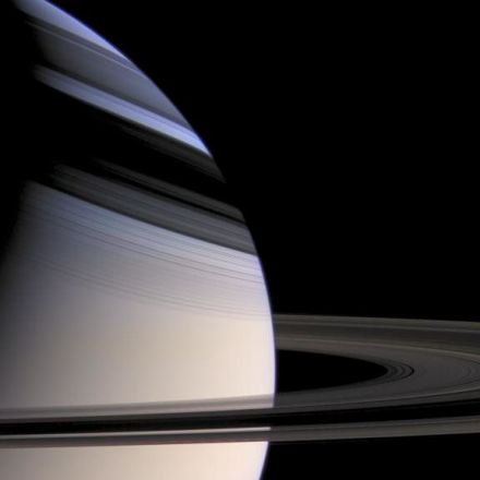 Rings make Saturn shadier, bluer and less hazy in winter