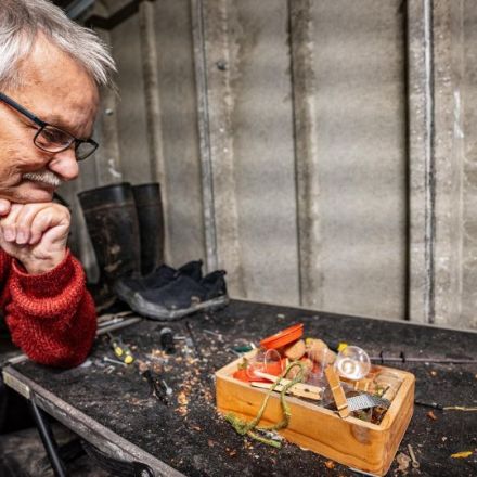 House-proud mouse discovered tidying British man’s shed every night