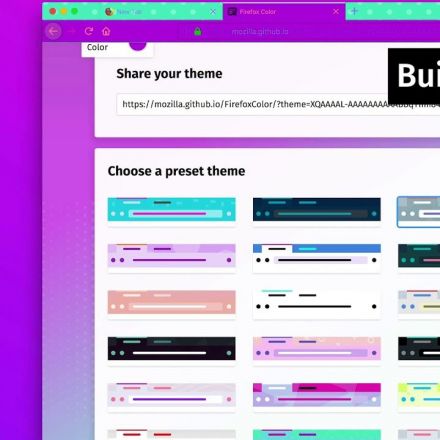 Color: a brand new extension by Firefox