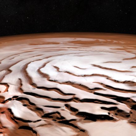 Mars' North Polar Ice Cap