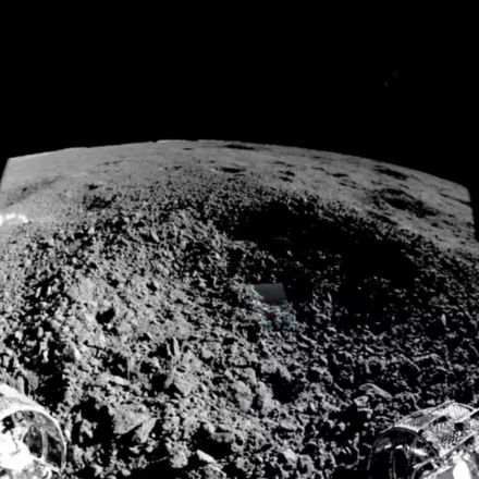 China's Lunar Rover Scopes Out Weird Substance on Far Side of the Moon (Photos)