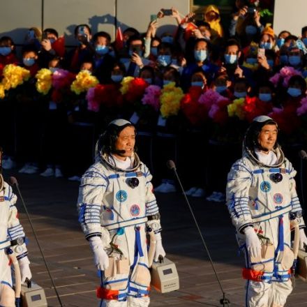 China’s Shenzhou-12 with three astronauts blasts into space