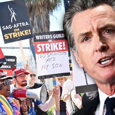 Gavin Newsom Could Help End Hollywood Strikes — But Not Yet