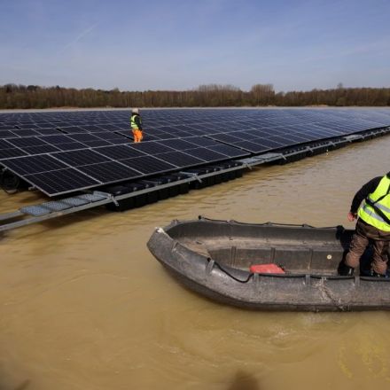 Long popular in Asia, floating solar catches on in the U.S.