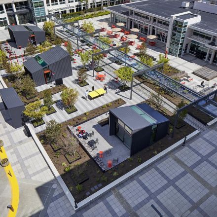 An early look at how Microsoft is sprucing up its 500-acre campus to recruit and keep tech talent