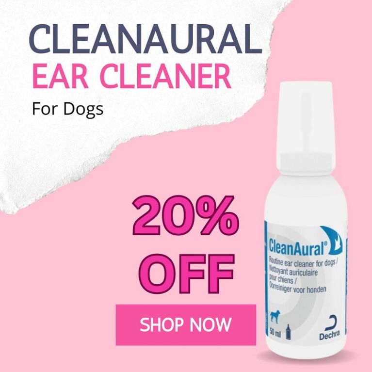CleanAural Ear Cleaner for dogs